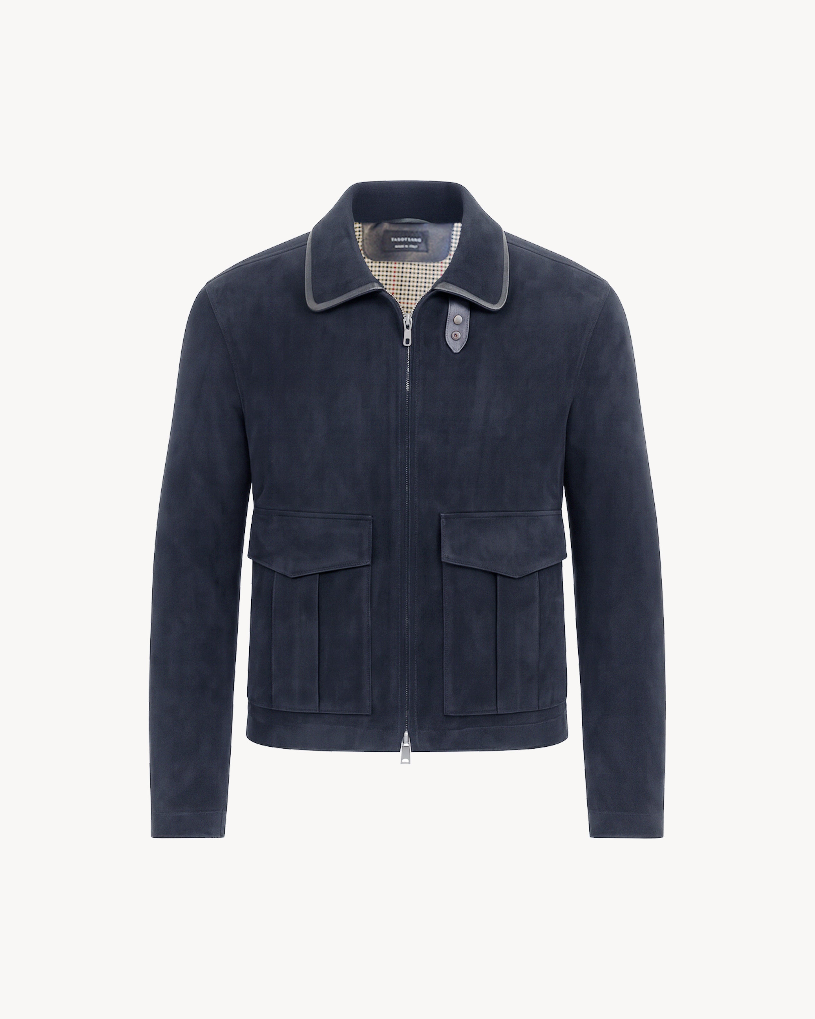 FLIGHT JACKET IN SUEDE