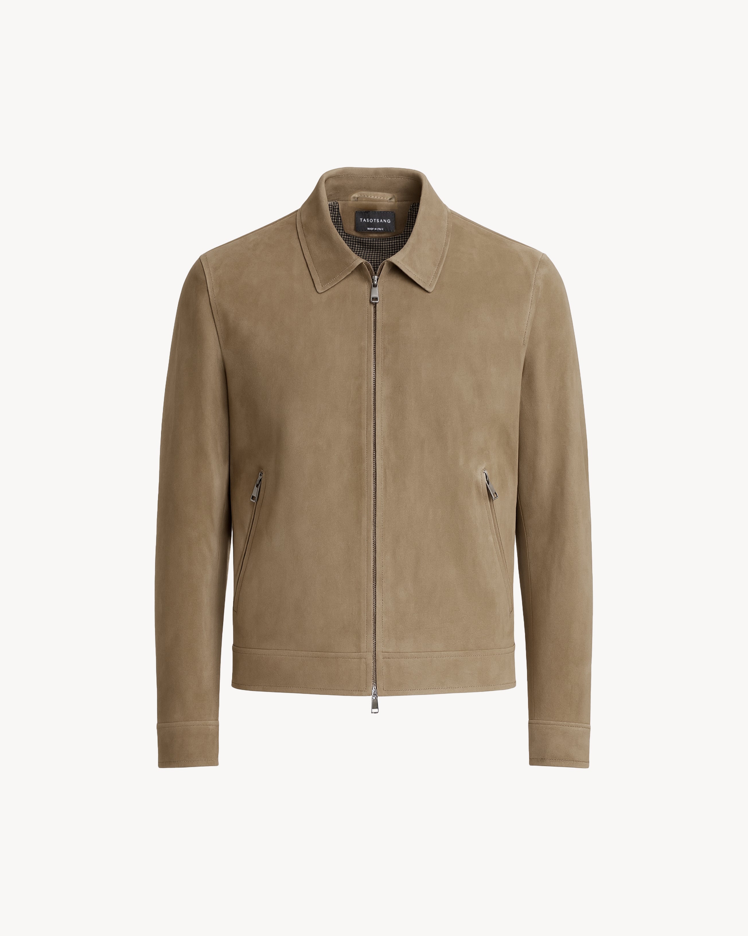 SUEDE BLOUSON JACKET